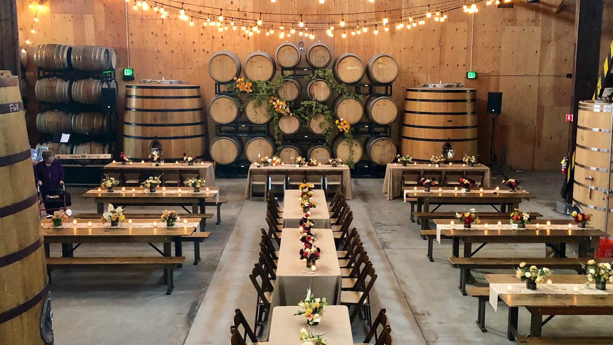 Barrel Hall - Private Event Rental Space at Almanac Brewery