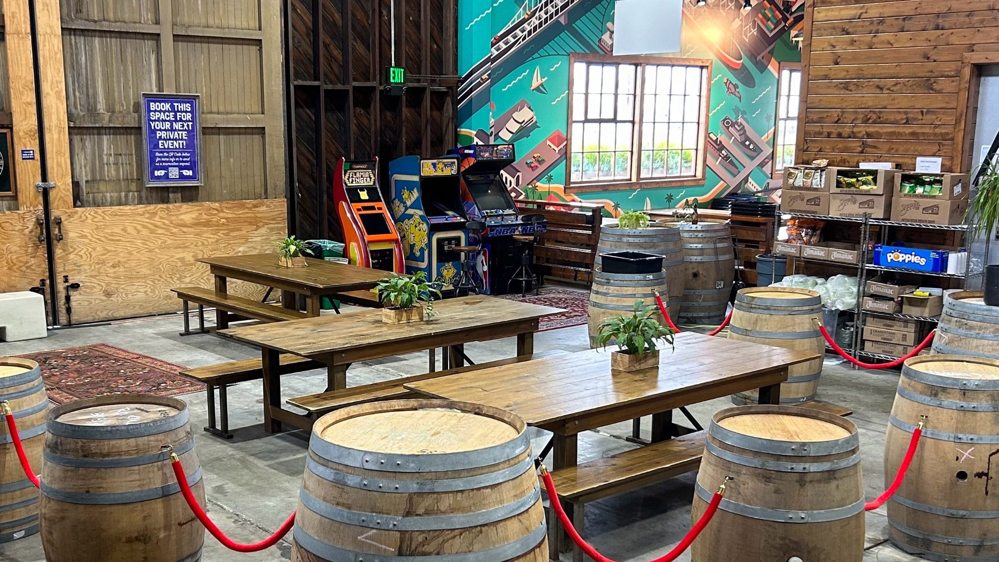Cellar East  - Private Event Rental Space at Almanac Brewery