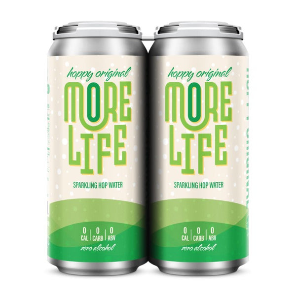 MORE LIFE Sparkling Hop Water 4PK